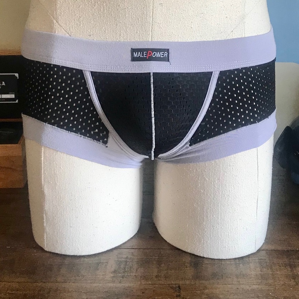Male Power Mesh Trunks